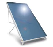 Плосък колектор с алуминиев оребрен абсорбер